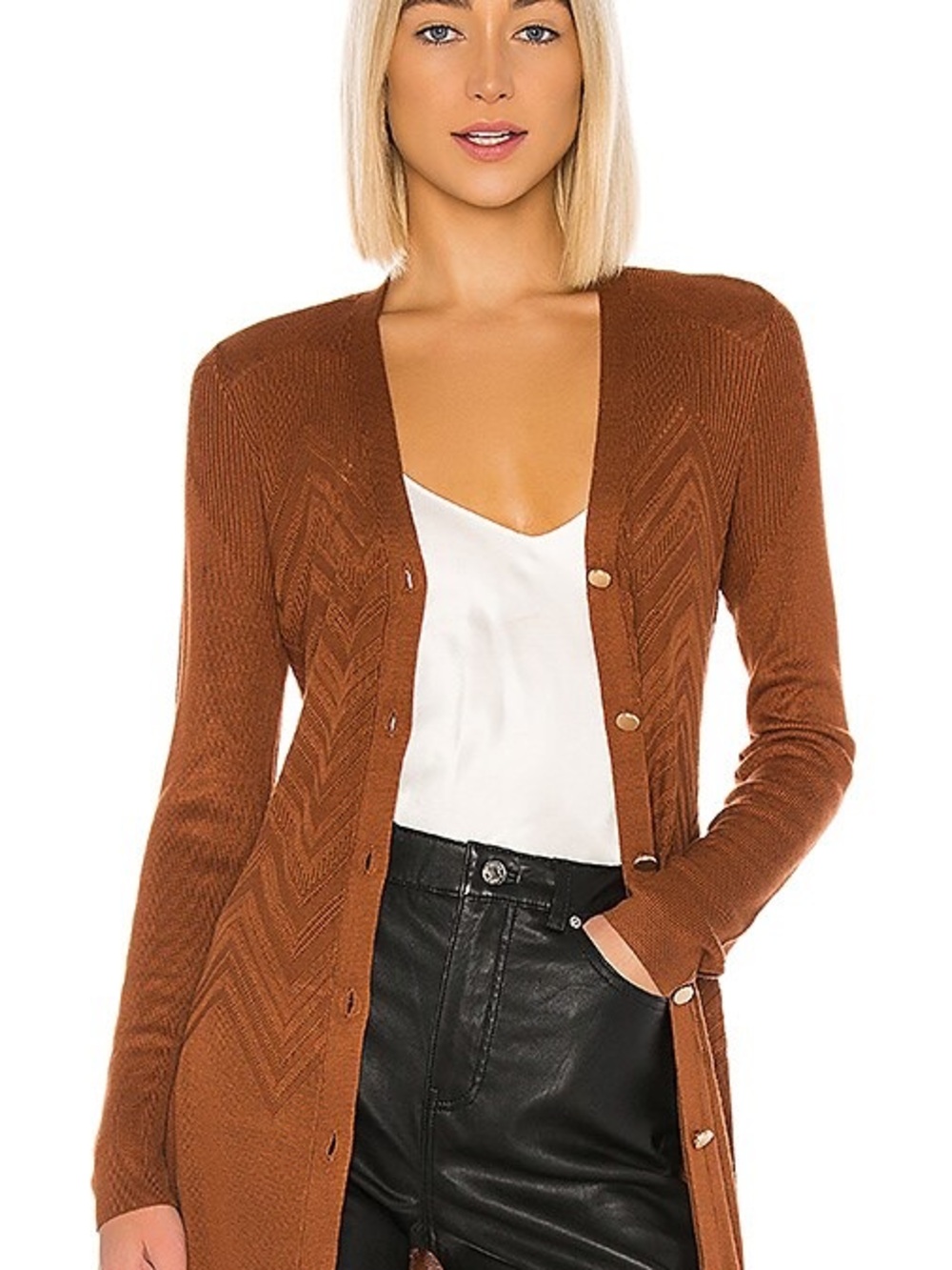 L Agence Millie Cardigan